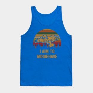 I aim to Misbehave 3 Tank Top